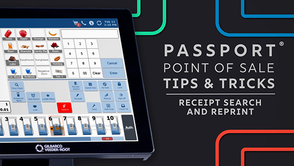 Search and Reprint Fuel Receipt